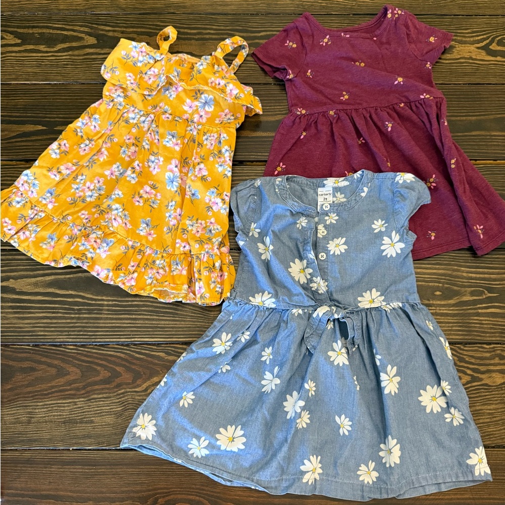 Floral Toddler Dress Set